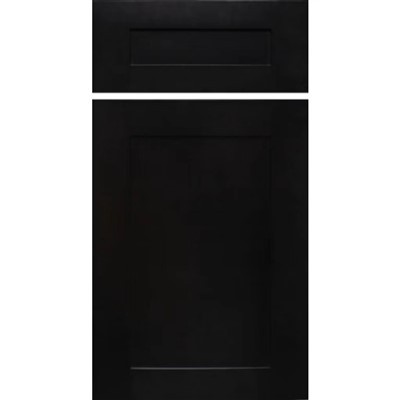 ブラックシェーカーキッチンキャビネット
